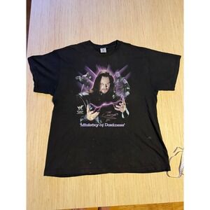 Vintage 1999 WWF The Undertaker Ministry of Darkness T-Shirt XL Delta 
37